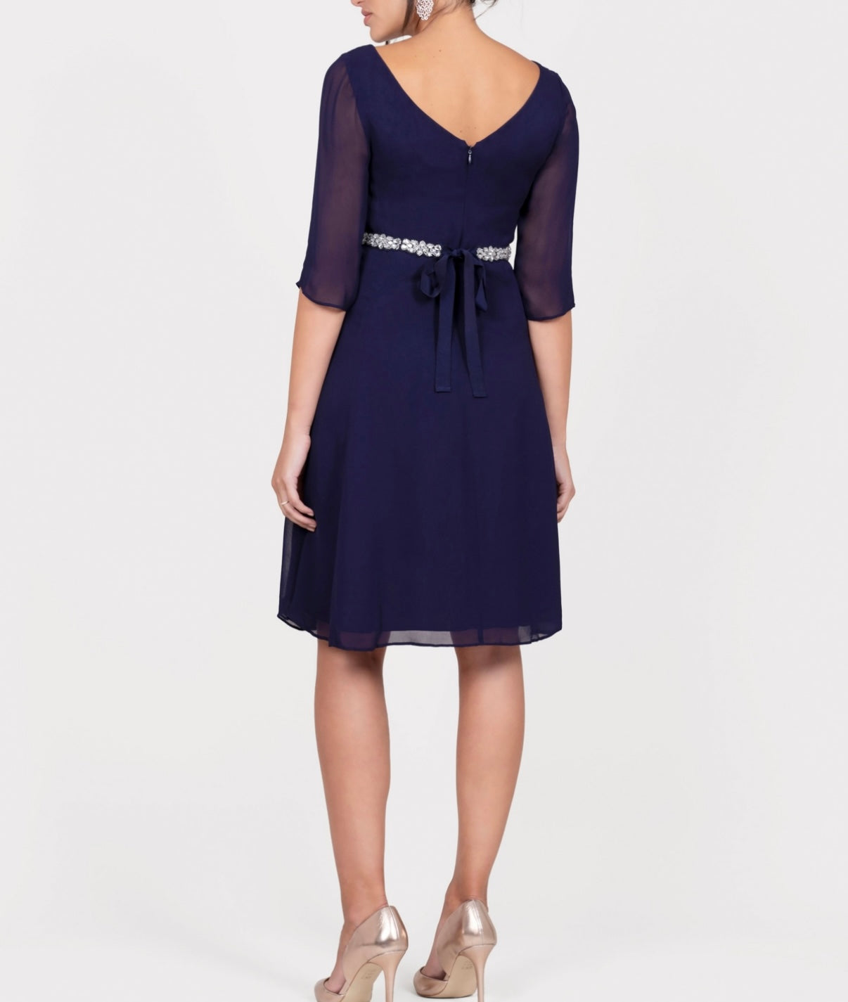 Luxe by Seraphine navy maternity dress - 4 Fresh Kids Inc. Luxe by Seraphine navy maternity dress - 4 Fresh Kids Inc.