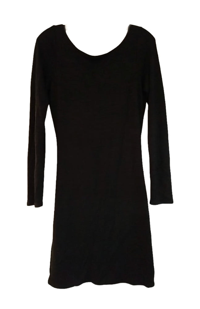 wilfred free long sleeve dress ARITZIA WILFRED FREE GAIL LONG SLEEVE V-NECK SOFT LUXE JERSEY DRESS Sz S